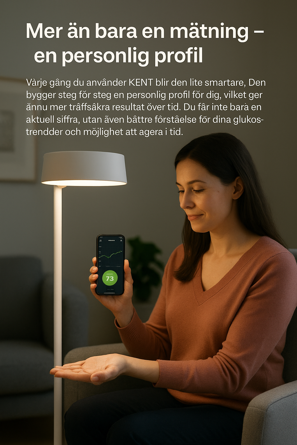 Personlig glukosmätning med KENT Personlig glukosmätning med KENT